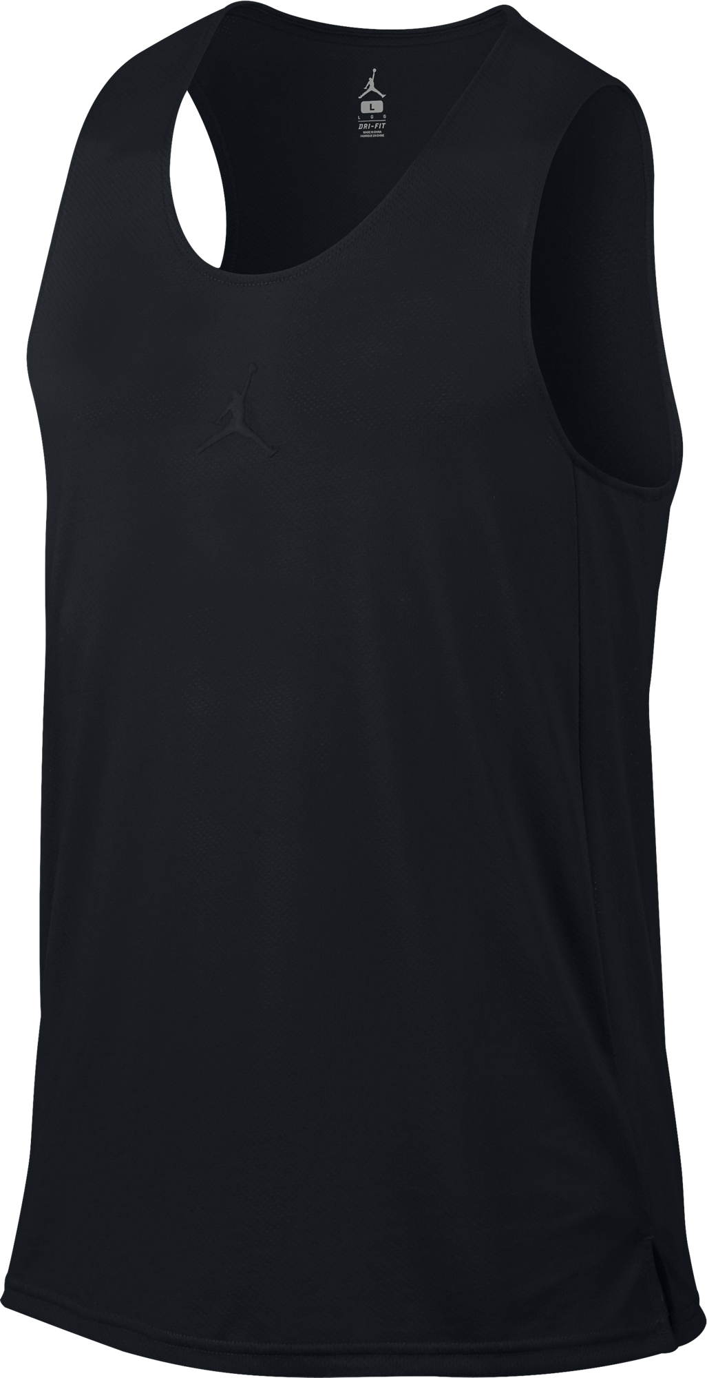 NIKE AIR JORDAN FLIGHT BASKETBALL JERSEY BLACK