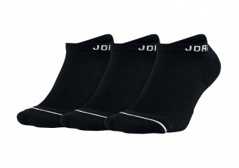 NIKE AIR JORDAN JUMPMAN NO-SHOW SOCKS BLACK