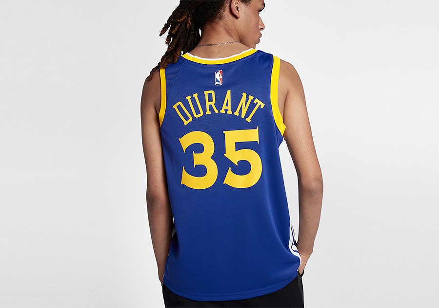 Kevin Durant Golden State Warriors Nike MVP Swingman Jersey - Black