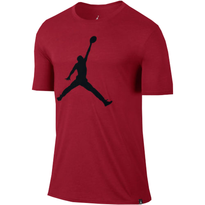 NIKE AIR JORDAN SPORTSWEAR BRAND 6 TEE GYM RED