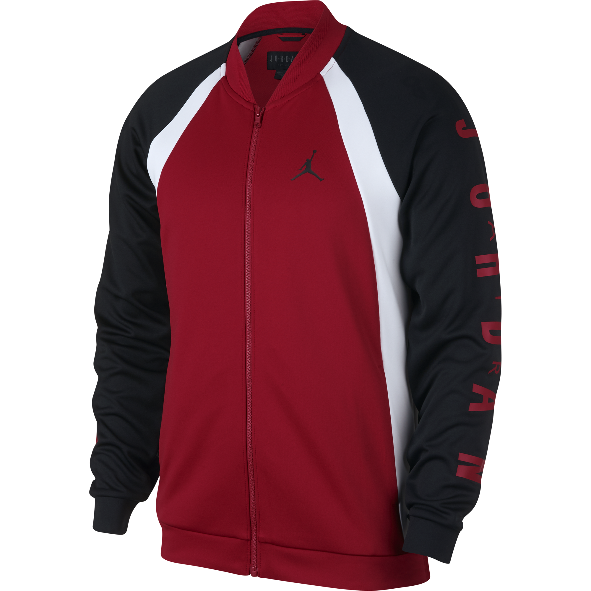 NIKE AIR JORDAN SPORTSWEAR JUMPMAN JACKET GYM RED