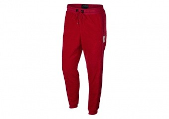 NIKE AIR JORDAN WINGS OF FLIGHT FLEECE PANTS GYM RED