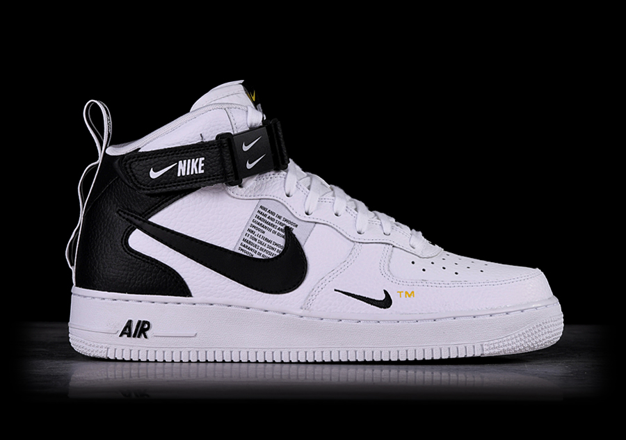 Nike Air Force 1 Mid Utility White Black
