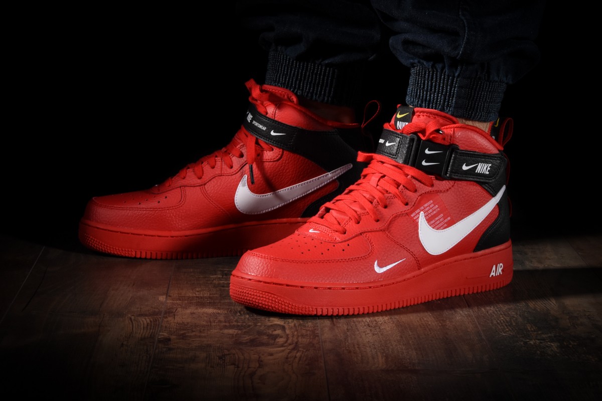 air force 1 lv8 utility red