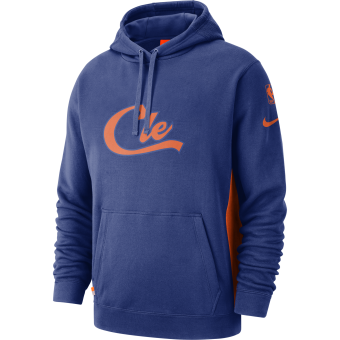 NIKE NBA CLEVELAND CAVALIERS COURTSIDE HOODIE RUSH BLUE