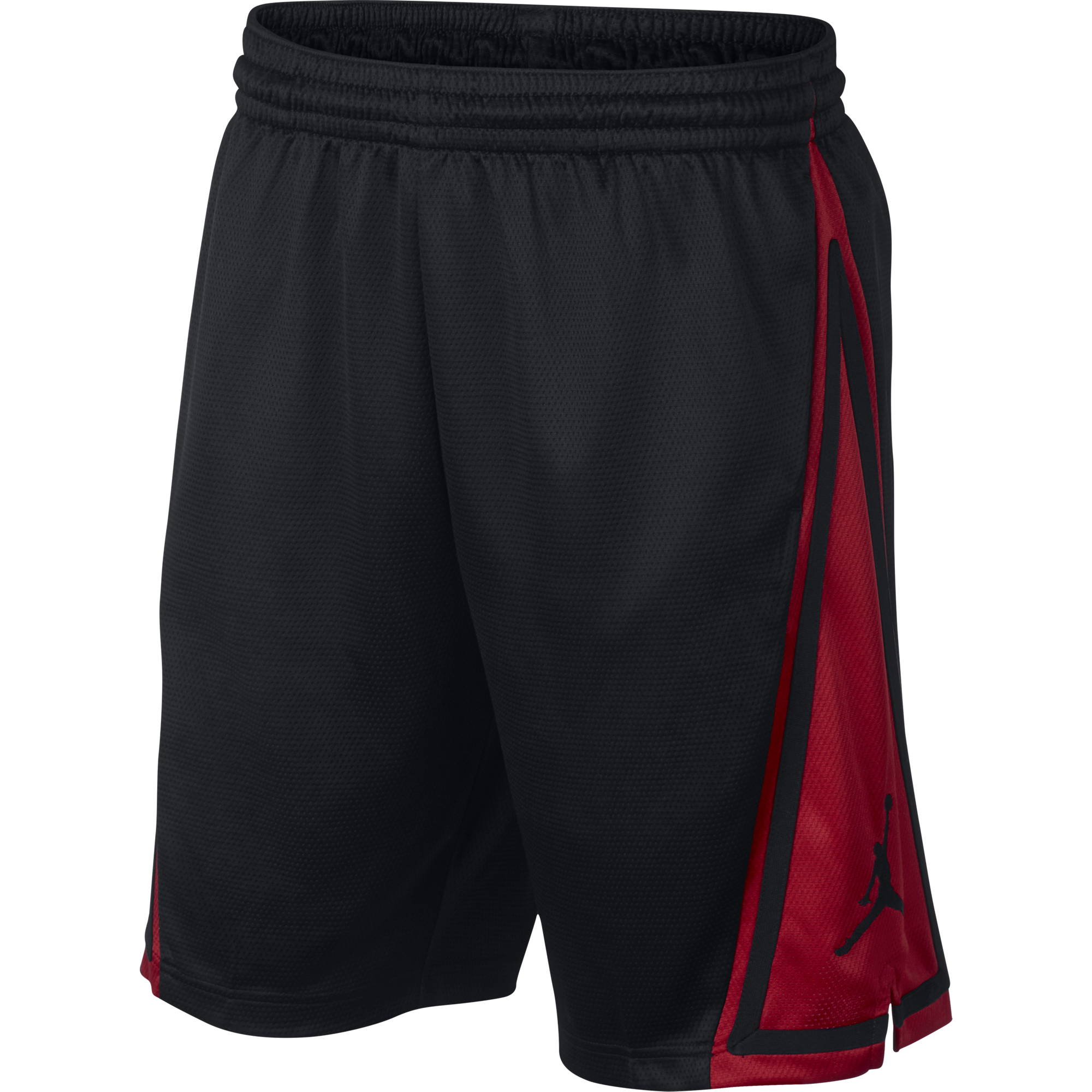 NIKE AIR JORDAN FRANCHISE SHORTS BLACK GYM RED