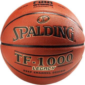 SPALDING TF 1000 LEGACY FIBA (SIZE 7) ORANGE