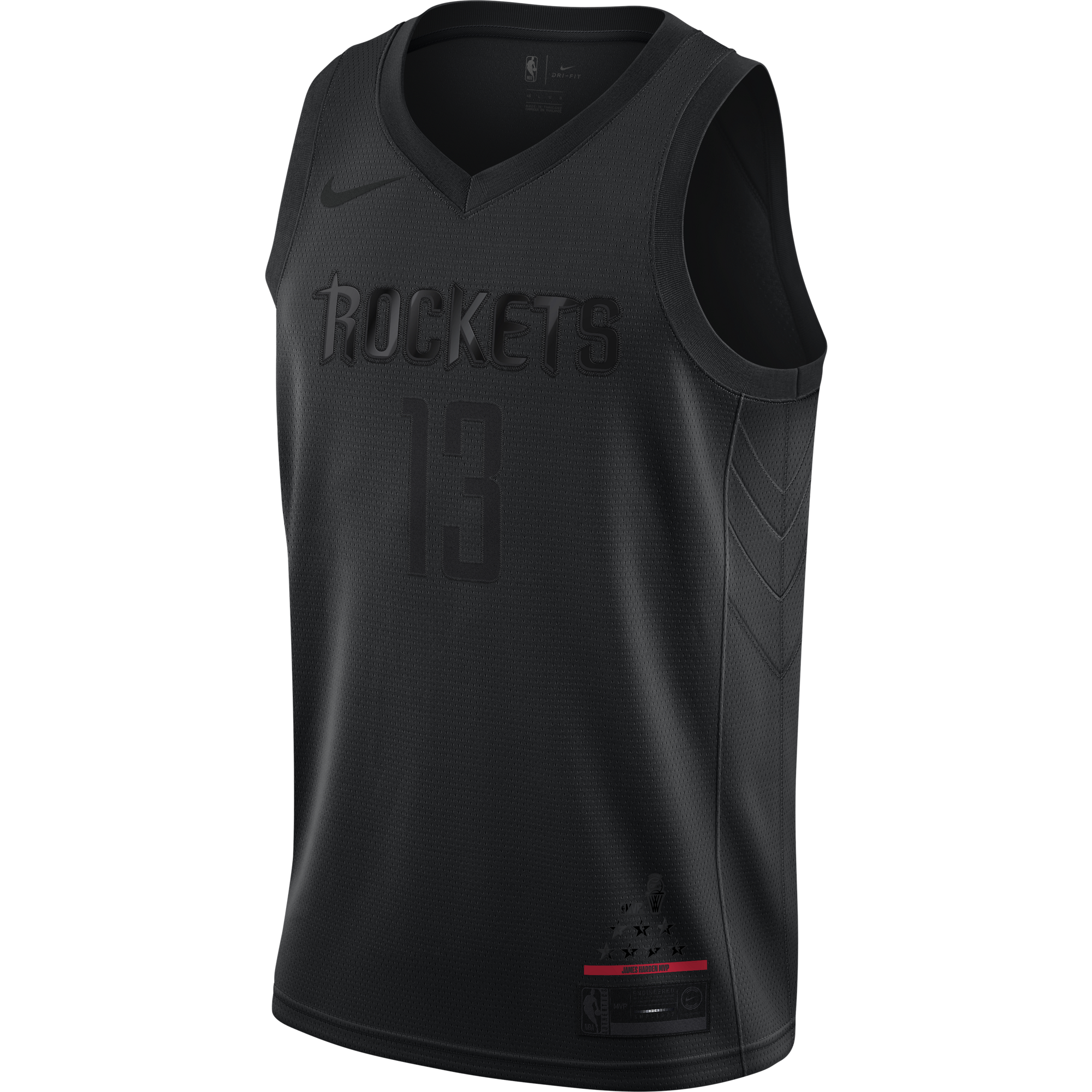 NIKE NBA MVP JAMES HARDEN SWINGMAN JERSEY BLACK