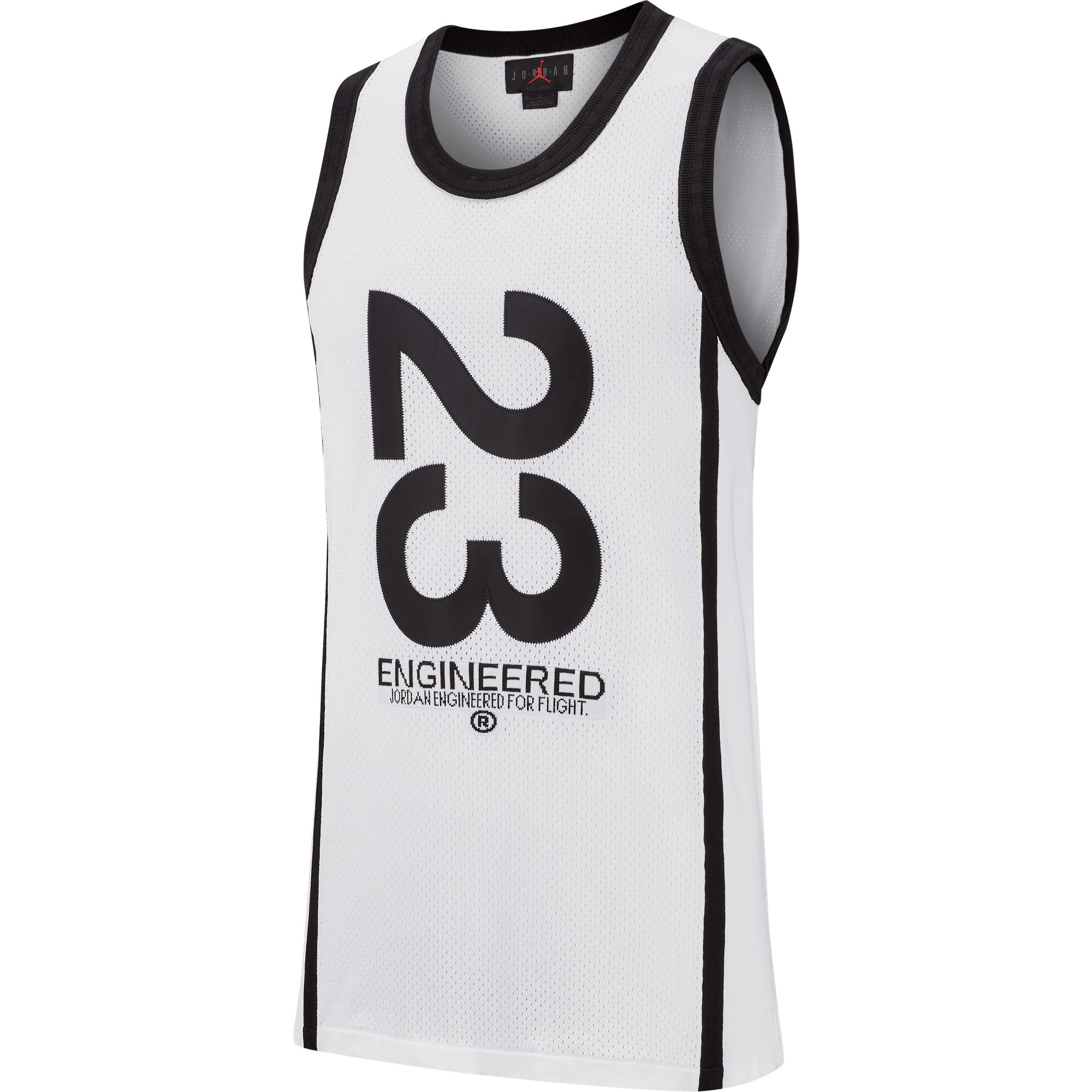 NIKE AIR JORDAN 23 ENGINEERED JERSEY WHITE