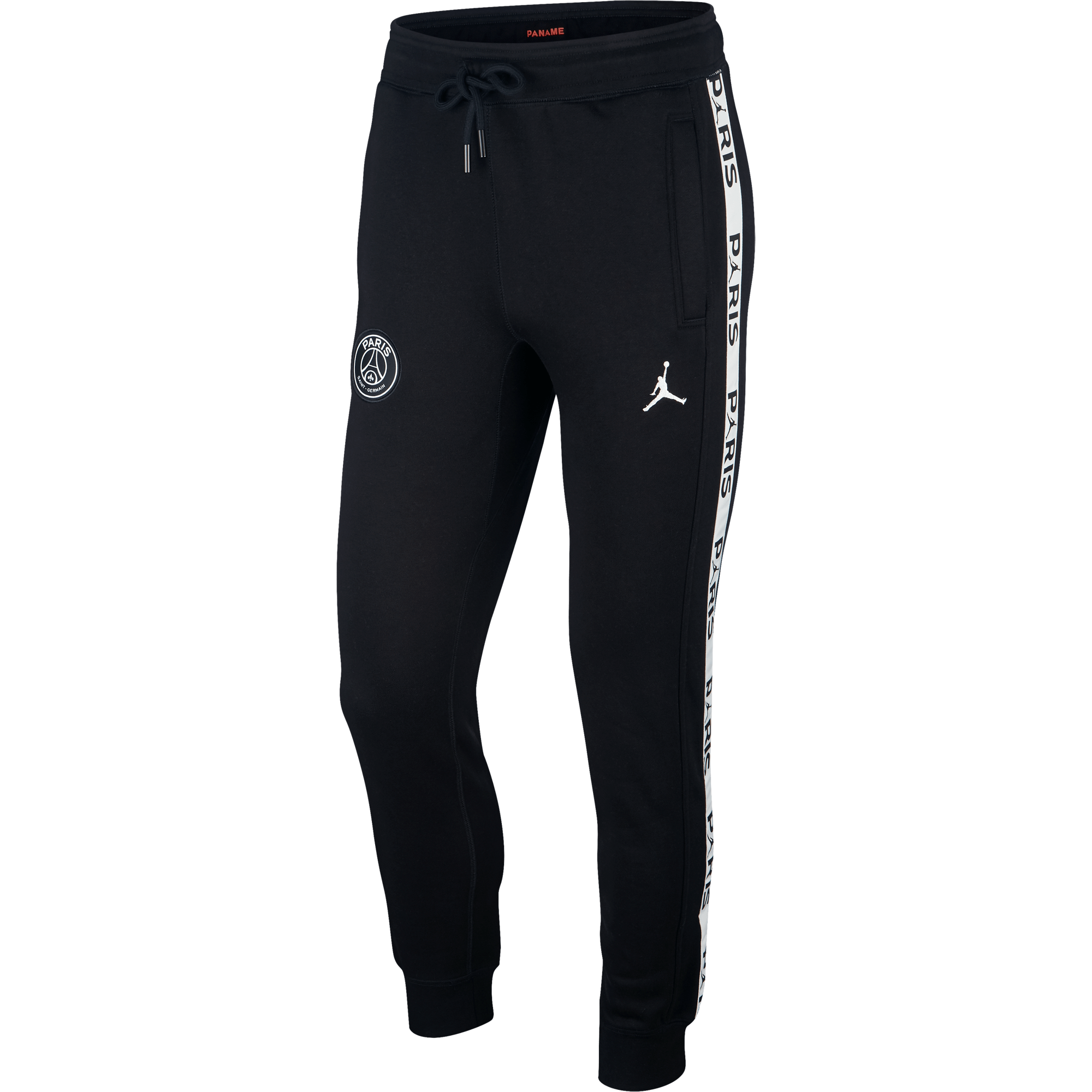 NIKE AIR JORDAN PSG PARIS SAINT-GERMAIN FLEECE PANTS BLACK