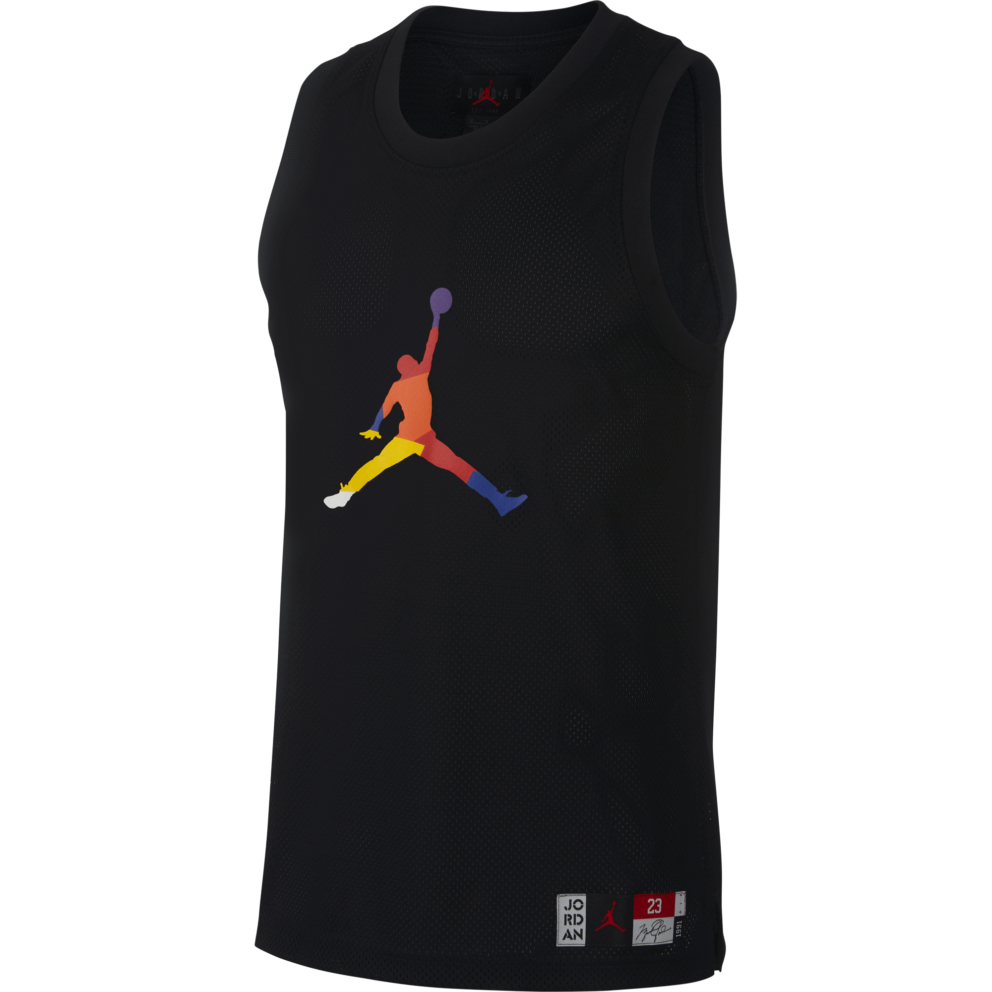 NIKE AIR JORDAN DNA HBR JERSEY BLACK