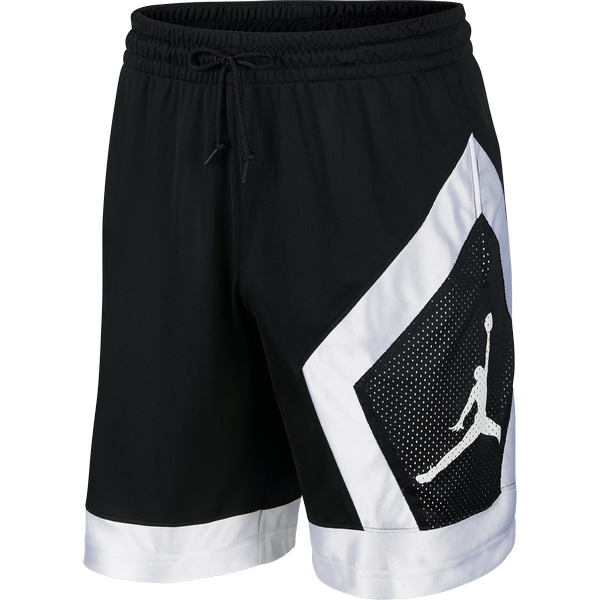 NIKE AIR JORDAN JUMPMAN DIAMOND SHORTS BLACK