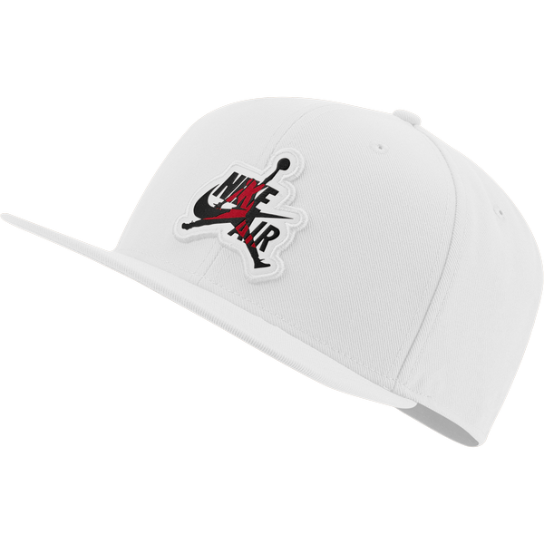 NIKE AIR JORDAN PRO JUMPMAN CLASSICS HAT WHITE
