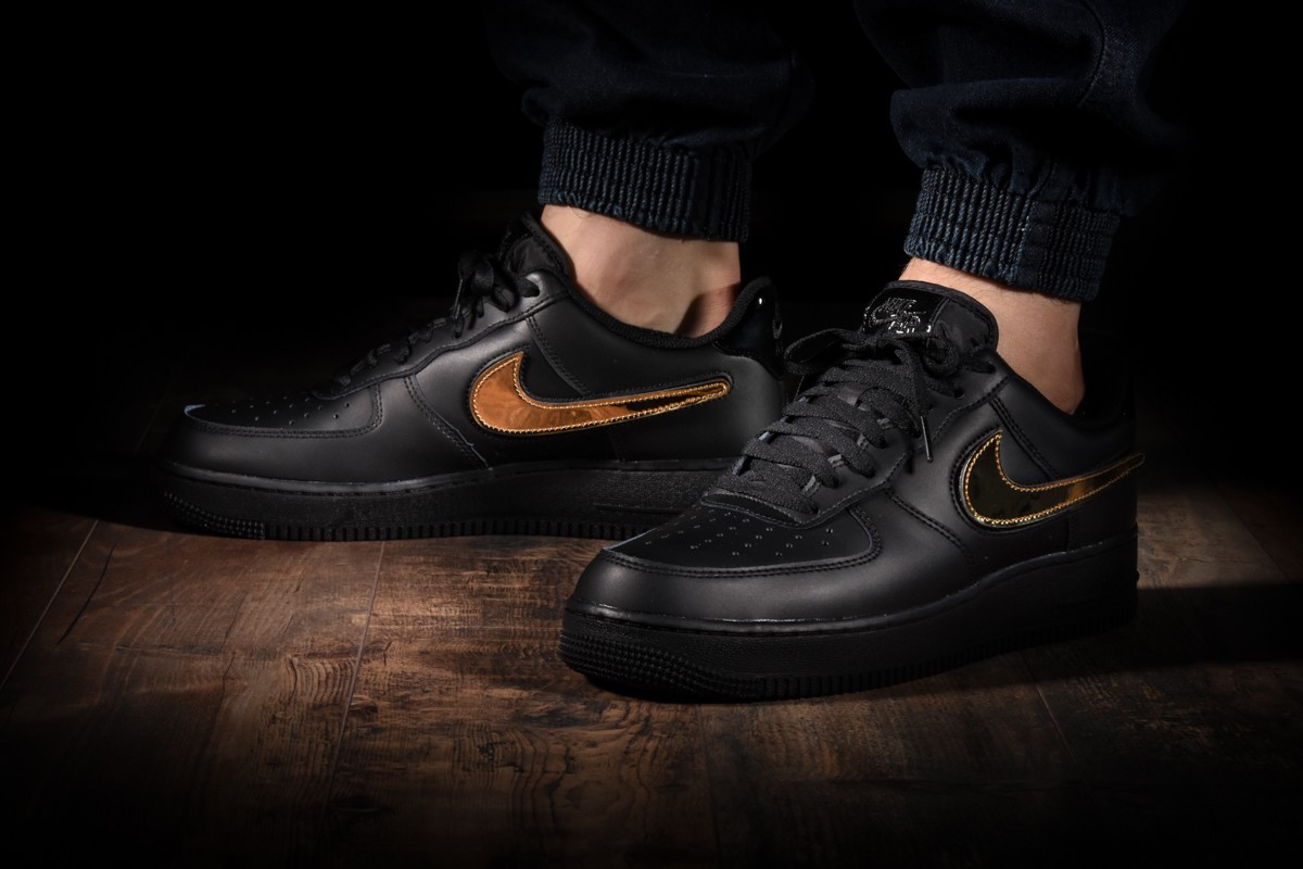 NIKE AIR FORCE 1 '07 LV8 BLACK