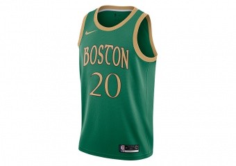 NIKE NBA BOSTON CELTICS GORDON HAYWARD SWINGMAN JERSEY CLOVER