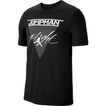 NIKE AIR JORDAN JUMPMAN FLIGHT TEE BLACK