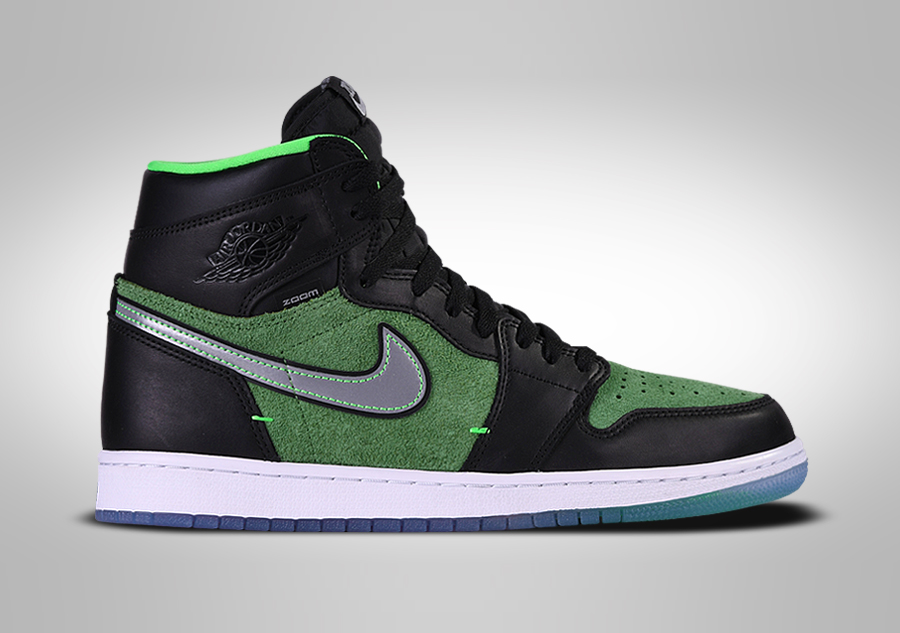Jordan zoom air green Clearance