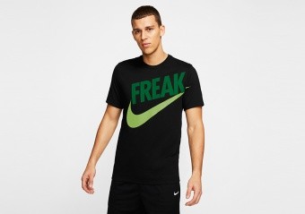Nike Men's Giannis Freak Black Premium Basketball T-Shirt