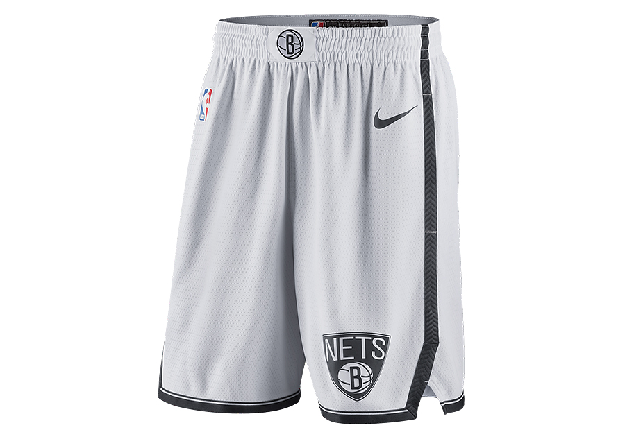 white nba shorts