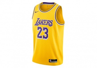 NBA Los Angeles Lakers Black Mesh printing #32 Jersey,Los Angeles Lakers