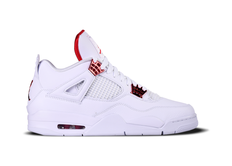 NIKE AIR JORDAN 4 RETRO GS METALLIC RED for £270.00 | kicksmaniac.com