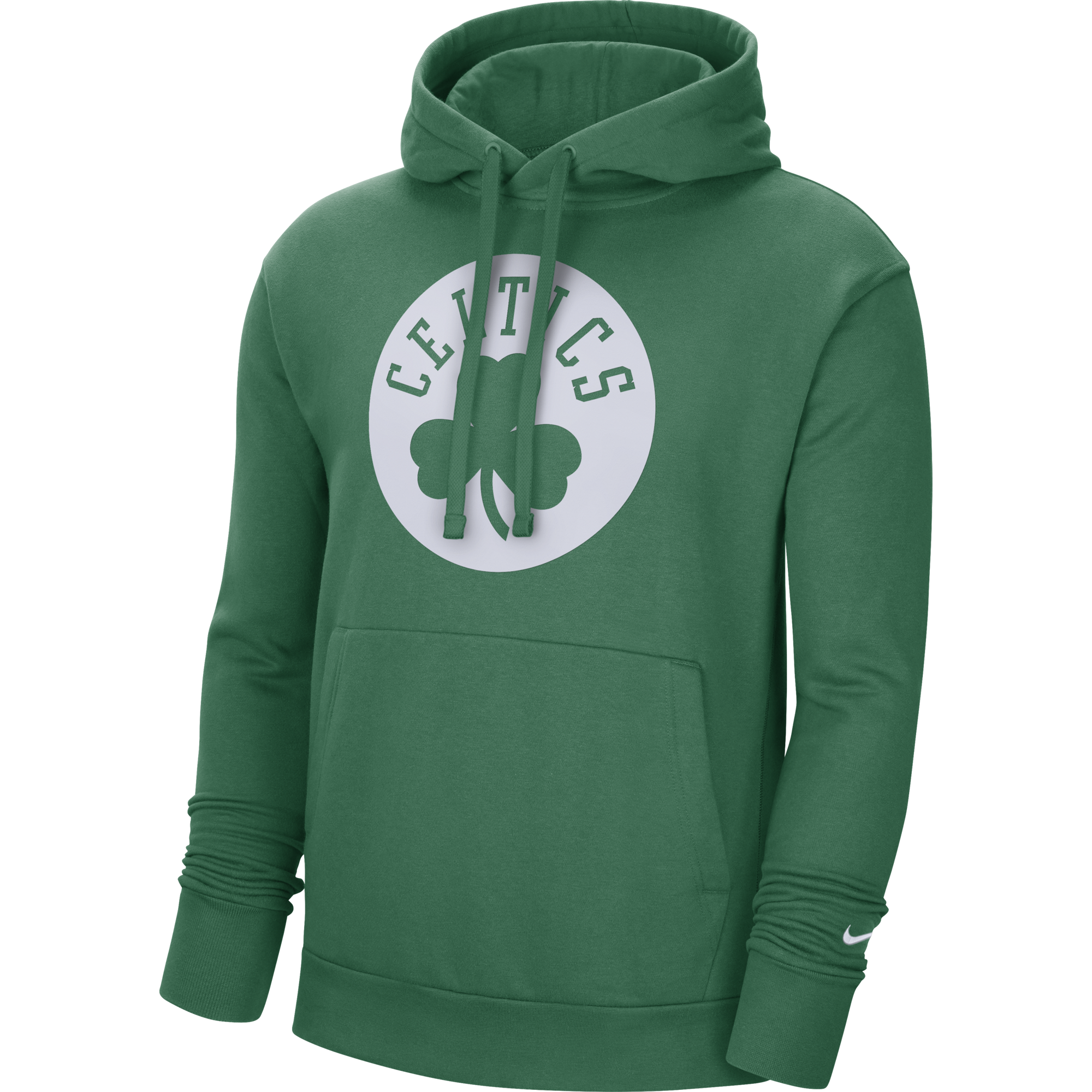 NIKE NBA BOSTON CELTICS ESSENTIAL LOGO PULLOVER HOODIE CLOVER