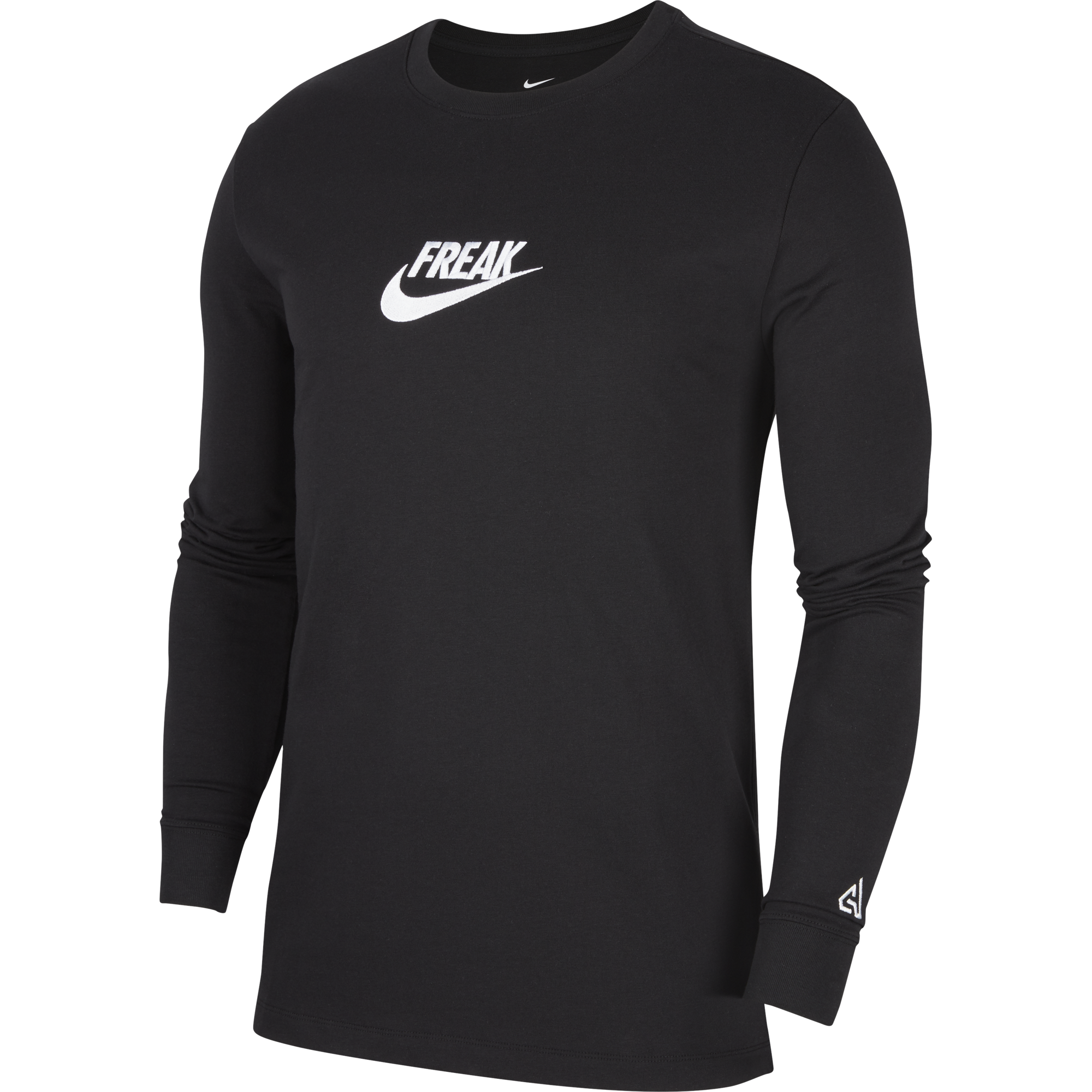 NIKE GIANNIS ANTETOKOUNMPO FREAK LONG-SLEEVE TEE BLACK