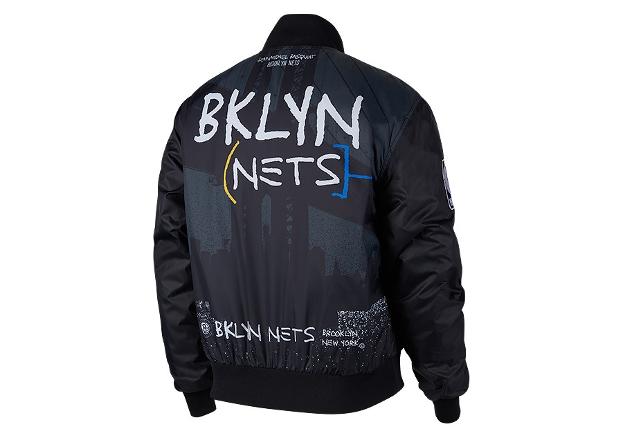 brooklyn nets bomber jacket
