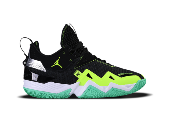 NIKE AIR JORDAN WESTBROOK ONE TAKE GS BLACK VOLT