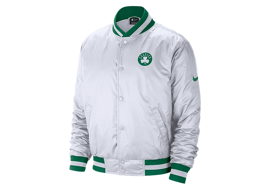 Nike Boston Celtics Showtime Men's Nike Dri-FIT NBA Full-Zip Hoodie  Green/White - CLOVER/WHITE/WHITE/WHITE