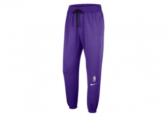 NIKE LOS ANGELES LAKERS THERMA FLEX SHOWTIME PANTS FIELD PURPLE