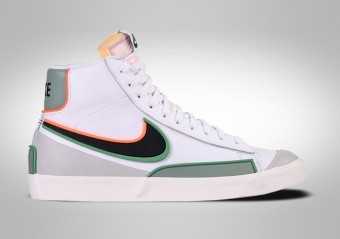 NIKE BLAZER MID '77 RETRO INFINITE WHITE ROMA GREEN