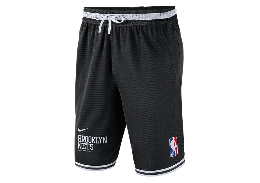 brooklyn nets shorts grey