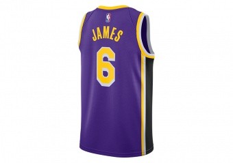 Nike - NBA Swingman Jersey LeBron James LA Lakers Statement