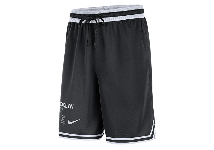 adidas Men's NBA Swingman Brooklyn Nets Short Sleeve Jersey, Black