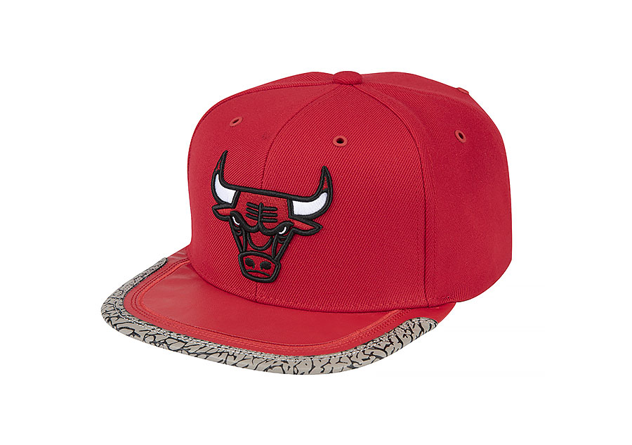 Mitchell & Ness Chicago Bulls Dropback Caps Red, Unisex