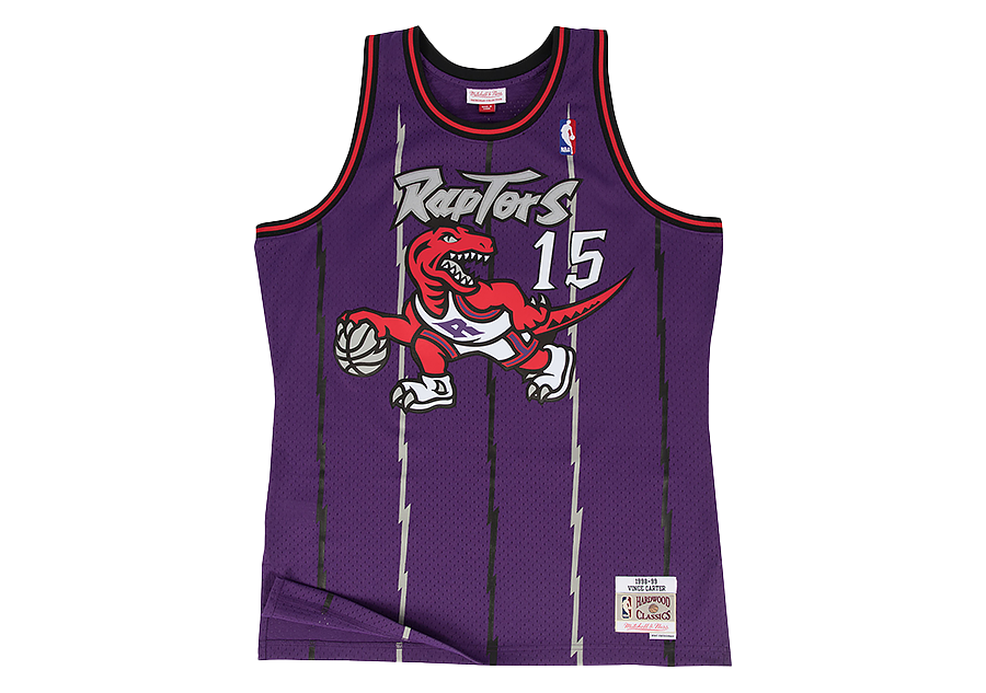 MITCHELL & NESS NBA SWINGMAN JERSEY TORONTO RAPTORS - VINCE CARTER #15