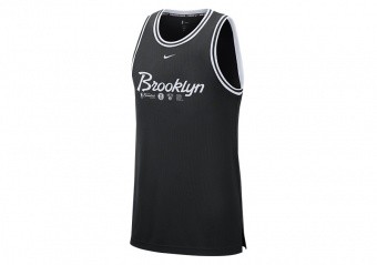 NIKE NBA BROOKLYN NETS KYRIE IRVING CLASSIC EDITION SWINGMAN JERSEY PACIFIC  BLUE pour €92,50