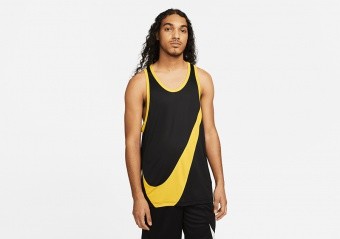 NIKE DRI-FIT CROSSOVER JERSEY BLACK