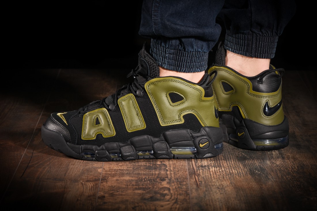 Air more uptempo green and outlet black