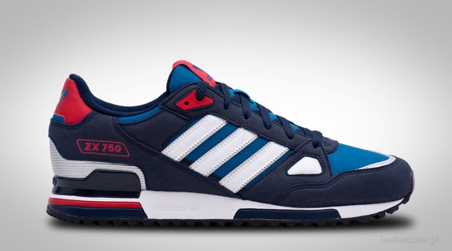 ADIDAS ORIGINALS POOL BLUE WHITE ZX750 price 92.50 Basketzone