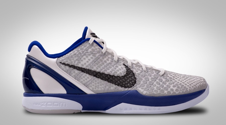 NIKE ZOOM KOBE 6 VI WHITE CONCORD
